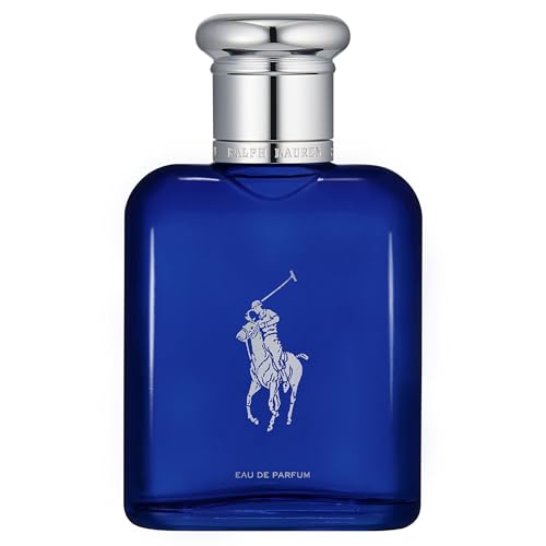 Ralph Lauren Polo Blue Eau de Parfum, Aroma Amaderado, Fresco y Sofisticado, Fragancia Intensa y Energizante, Duración Prolongada, Perfume de Lujo para Hombres, 75 ml