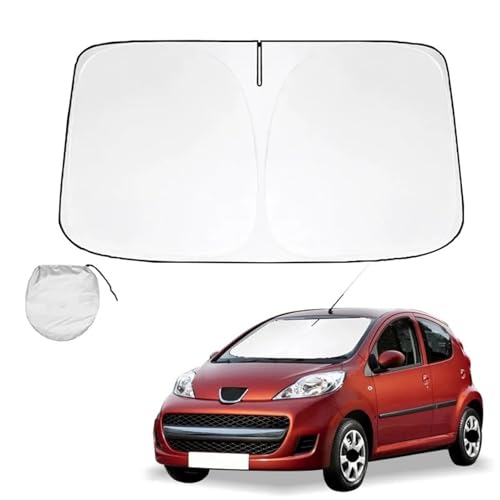 Pare-soleil pour Peugeot 107 protecteur pliable pour l'été - 4