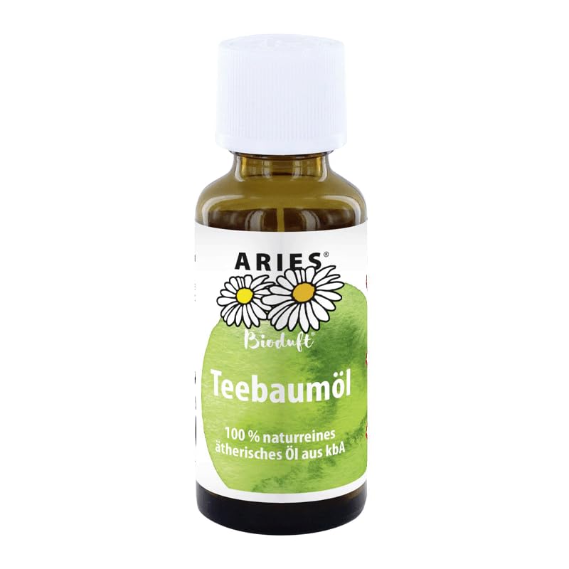 Aceite de árbol de té orgánico de Luterna Aries, productos ambientales, 100% natural, aceite esencial de 30 ml, aceite aromático