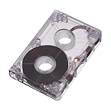 VANZACK Leere Audiokassette Minuten Transparent Unbespielt Für Sprach Musik Und Nachrichtenaufnahmen Beschreibbar Musikaufnahmeband Audioband