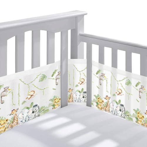 Bettumrandung Babybett,Baby Nestchen Bettumrandung,Kopfumrandung...