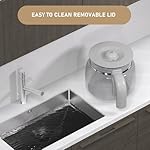 10 Cup Coffee Maker Carafe Replacement Pot Compatible with DCGC01 Overflow Coffee Maker DCF02 DCG01 - Image 7