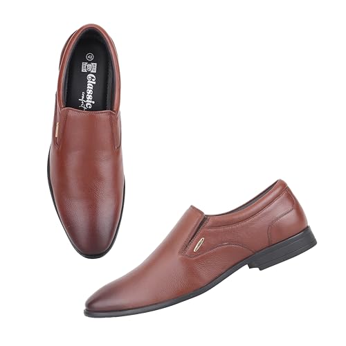 Image of Red Chief Low Ankle Formal Slip On Shoes for Men