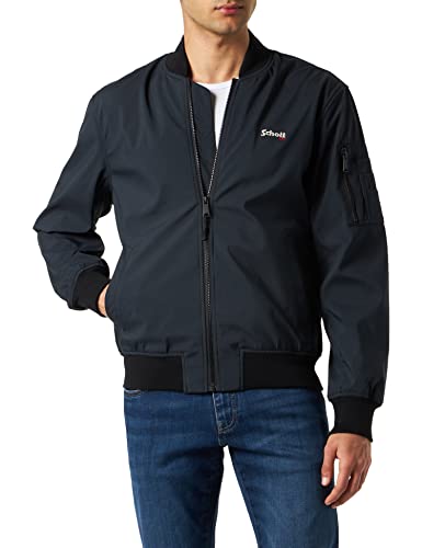 Schott NYC Herren Kyson Jacket, Marineblau, M