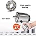 Power Mixer Pneumatic Agitator Clamp-On Drum Agitator Industrial-Grade Pneumatic Shaker Paint Stirring Tool，Electric Paint Mixer, 980W Tank Agitator with Support Hanger, Folding Propeller, f