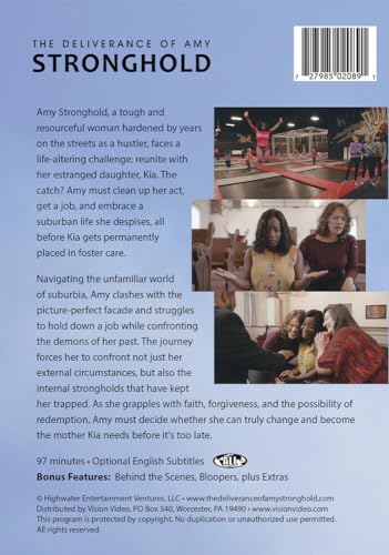 The Deliverance of Amy Stronghold DVD una historia conmovedora que inspira esperanza y fe 3