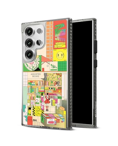 Image of DailyObjects Case for Samsung Galaxy S24 Ultra Stride 2.0 TBR (to be Read) Compatible with Magnetic Wireless Charging Slim Back Cover with Inner Magnetic Ring Shockproof