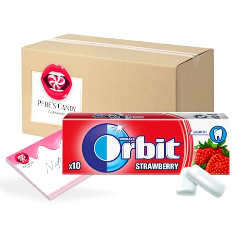 Wrigley's Orbit STRAWBERRY Kaugummi 30 x 10