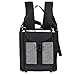 Yxmeiguo Lightweight Portable Oxygen Concentrator Backpack for G3 Unit, Breathable POC Carrying Bag with Mesh Panels, Comfortable & Water Resistant Oxygen Backpack, Black
