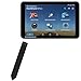 BoxWave Stylus Pouch Compatible with Rand McNally OverDryve 8 Pro - Stylus PortaPouch, Stylus Holder Carrier Portable Self-Adhesive for Rand McNally OverDryve 8 Pro - Jet Black