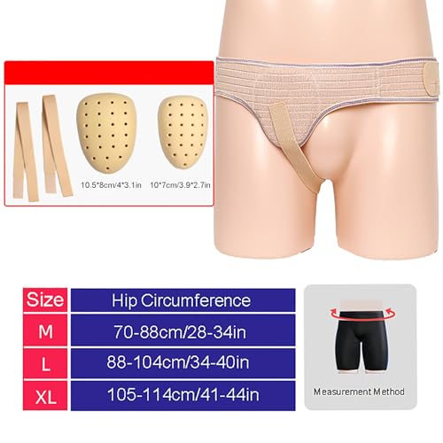 Faja para Hernia Inguinal Unisex X-Large Natural miniatura 2