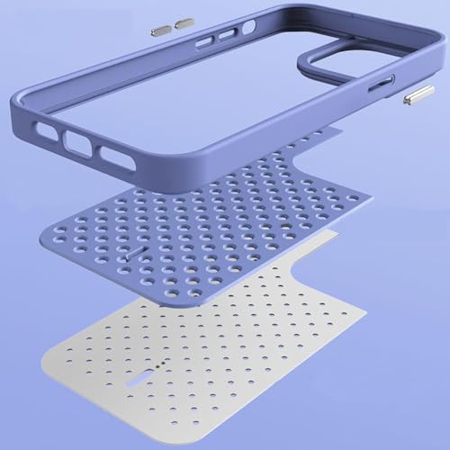 Image of Amazon Brand- Solimo Basic Case for Apple iPhone 15 (Silicone Purple)