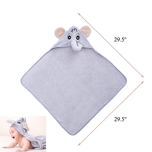 baby towel size