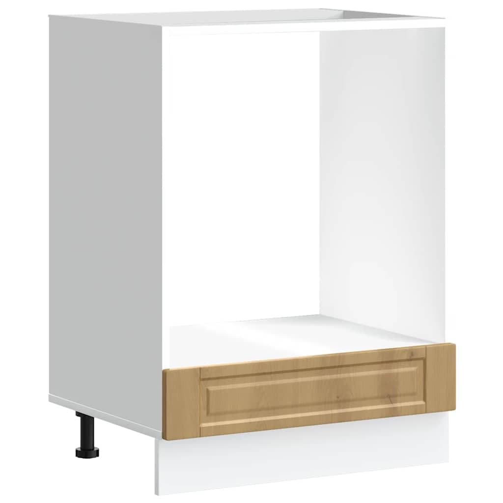 Armadietto Porto per fornelli, 60 x 46 x 81,5 cm, in legno di rovere