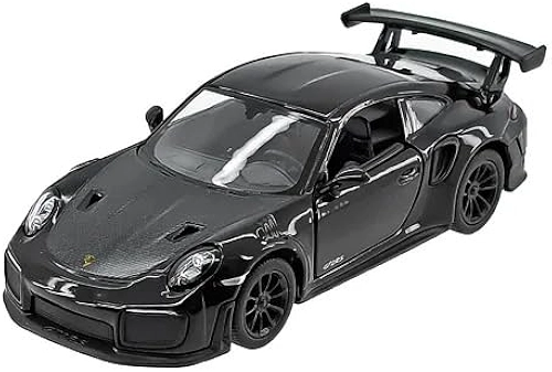 Miniatura Porsche 911 Carrinho Ferro Coleção Fricção Abre as portas (911 preto)