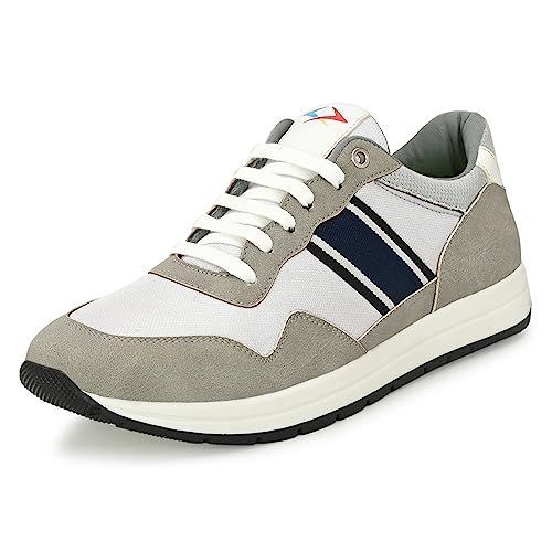 Image of Cruiser Mens Running Shoes|Everyday Sneakers with Effortless Vibes|Casual Breathable Walking Shoes|Sport Athletic Sneakers|Gym Comfortable Lightweight Shoes (Pace-1)