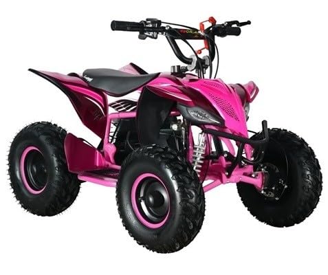 Miniquad de gasolina 49cc infantil Mini KF con arranque a tirador y ruedas de 6 pulgadas