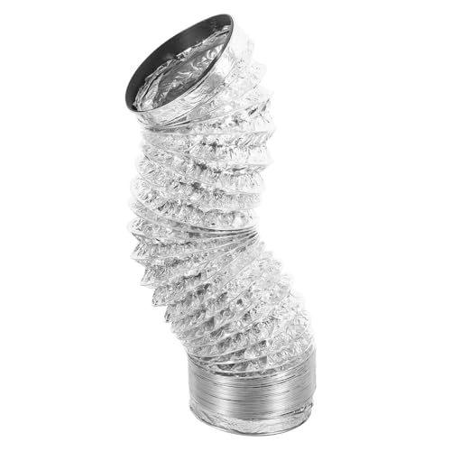 Consejos y comparativas para Comprar Tubo flexible aluminio los más recomendados. 37 Hemobllo Tubo De Escape Campana Extractora Manguera De Ventilación Conductos De Chimenea Flexibles Manguera De Estufa De Hogar Accesorios Para Estufa De Camping Conducto De...