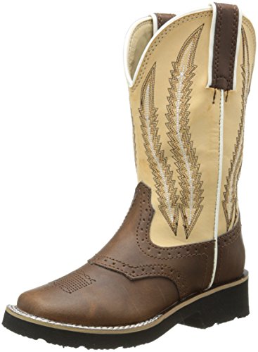 Roper Round Toe Saddle Vamp Western Boot (Toddler/Little Kid)