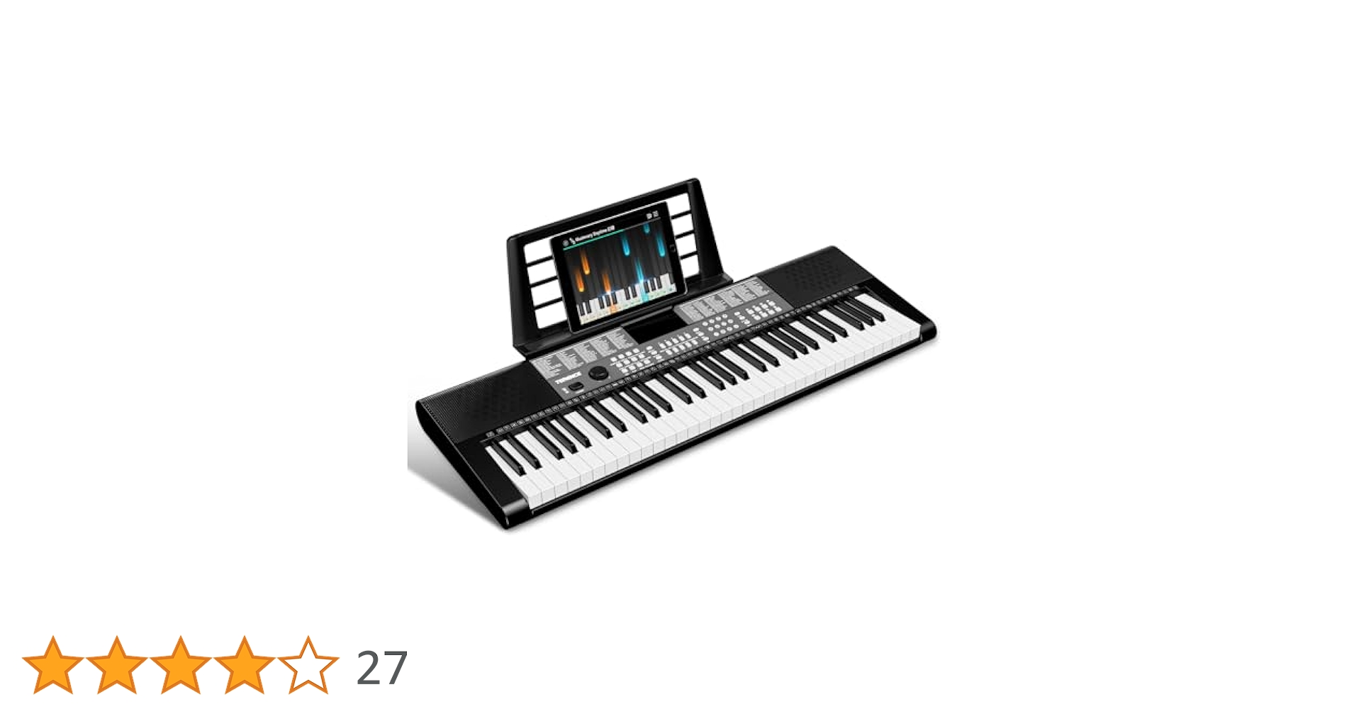 電子キーボード 61鍵盤 初心者向け 楽器おもちゃ 電子ピアノ メトロノーム/録 Amazon | RiZKiZ 電子キーボード 電子ピアノ 61鍵盤