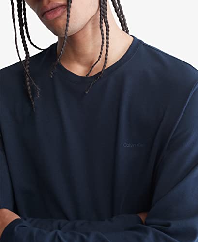 Calvin Klein Men's CK Move Tech Pique Long Sleeve Tee3