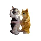 Exprimez votre amour et votre soin : ces sculptures de chat réalistes en résine ne sont pas seulement des articles décoratifs, elles incarnent l'affection et le charme. Parfait pour offrir ou pour un plaisir personnel, ils mettent en valeur votre espace de joie et de chaleur. Chaque sculpture sert de charmant rappel de votre amour pour les chats et de la beauté qu'ils apportent dans nos vies.