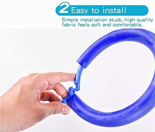 Miniatura 8 de Bola deportiva para saltar al tobillo bola de salto intermitente para niños y niñas juguete de fitness regalo de Navidad 5 colores 2 piezas verde, 2