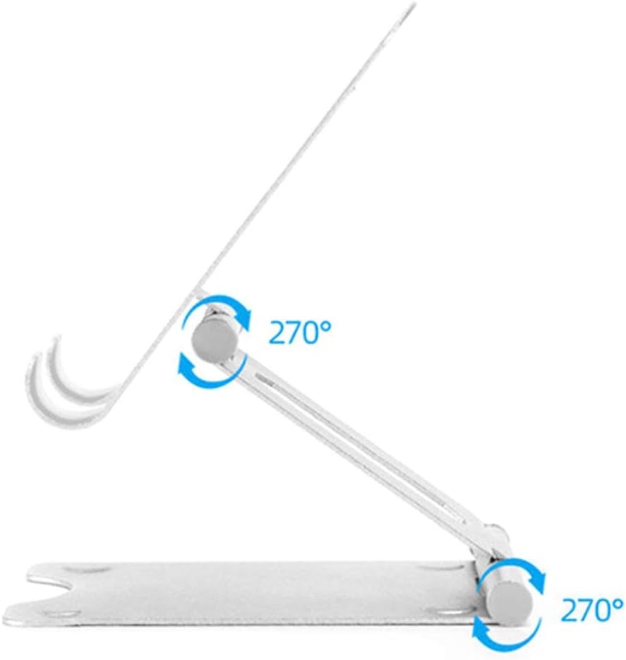 Portable Phone Holder Base, Adjustable Metal, Foldable