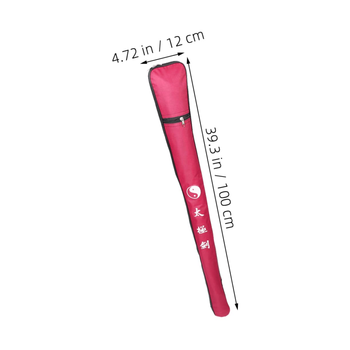 POPETPOP Swords Carrying Case: Oxford Cloth Sword Storage Bag With Adjustable Shoulder Strap - Water-resistant For Taichi And Fencing Equipment