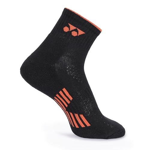 Image of YONEX Quarter Length Performance Sports Socks (Badminton, Running, Gym & Indoor Training), Pack of 3