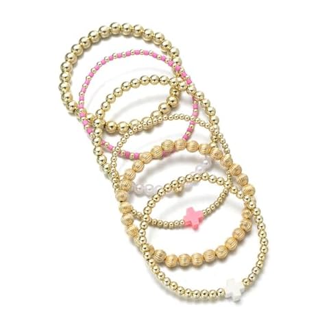 COLORFUL BLING Stackable Cross Bracelets Cover