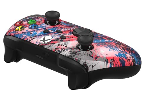 Image of Custom Controllerzz Wireless Controller for Microsoft Xbox Series X /S & Xbox One - Custom Soft Touch Feel - Custom Series X /S Controller (X /S Glacier Burn)