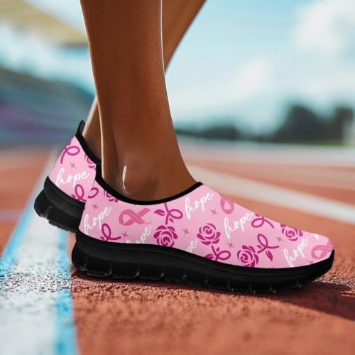 Image of Womens Slip On Walking Shoes Non Slip Loafer Breathable Holiday Travel Shoe Lightweight Casual Low Top Sneakers SizeUS 5.5-11.5