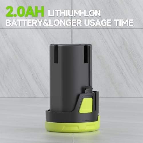 Cordless Reciprocating Saw, 2700RPM Variable Speed with Tool-Free Blade Change, 2 x 2.0Ah Batteries, 4 Blades for Wood/Metal Cutting, Compact & Lightweight with LED Light(Not Included Fast Charger 5 Cordless Reciprocating Saw, 2700RPM Variable Speed with Tool-Free Blade Change, 2 x 2.0Ah Batteries, 4 Blades for Wood/Metal Cutting, Compact & Lightweight with LED Light(Not Included Fast Charger - Image 5