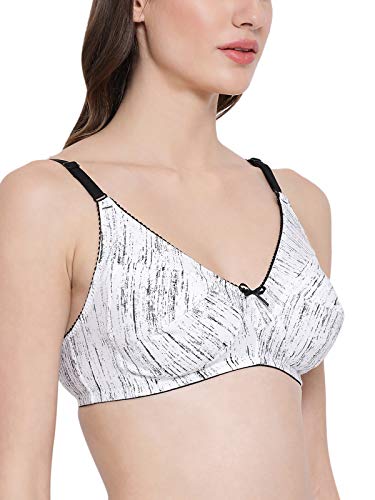 Image of Clovia Women's Full Cup Bra (BR0185T1338C White 38C)