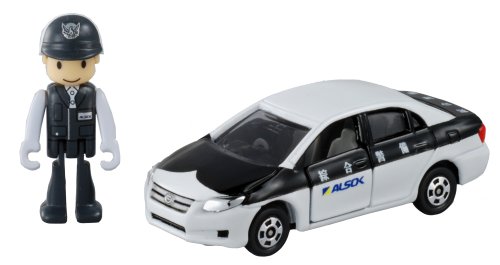 1/63 ALSOK機動車(ホワイト×ブラック)＆プラキッズ 「トミカ」　非売品 Amazon | トミカ&プラキッズ ALSOK機動車 | ミニカー・ダイキャスト