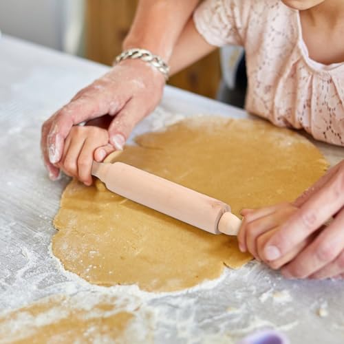 2 Pcs Rolling Pin, Wooden Rolling Pin 20 X 2.5 cm, Small Rolling Pin, Rolling Pin for Baking, Pin Wooden Rolling, Dough Roller - Image 7