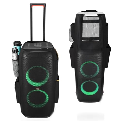 Funda protectora suave contra el polvo para altavoz JBL Partybox 310, funda de transporte de viaje de TPU compatible con JBL Partybox 310 portátil inalámbrico para altavoz Bluetooth