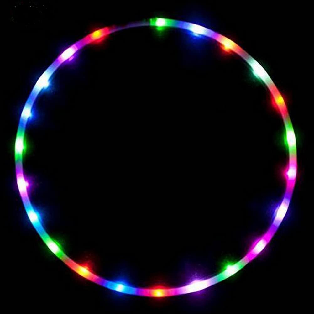 LED Hoop, Light Up Exercise Hoop with Color Changing Modes LED Hoops for Dancing Fitness, for Kids Adults (60/90cm) (Picture payment)