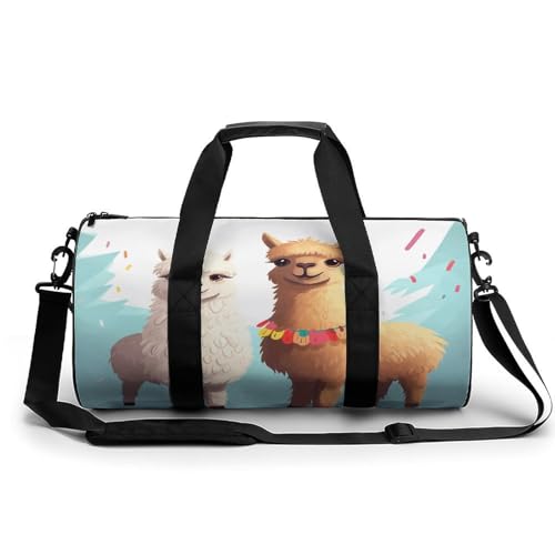 Sac de sport cylindrique élégant de 45 cm pour organiser vos affaires de gym
