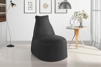 Algopix Similar Product 12 - Large Linen Fabric Living Room Bean Bag