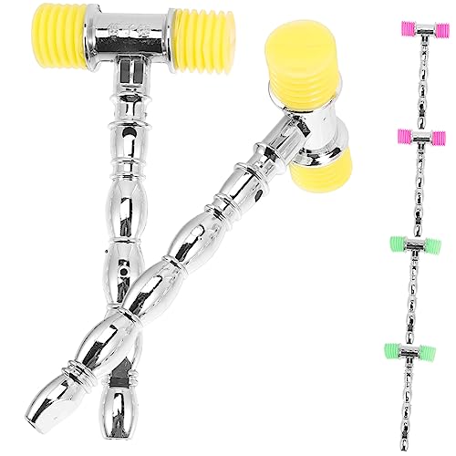VANZACK 6pcs Sound Hammer for Lightweight Party Props for Celebrations Fun Pounding for Birthdays Christmas and Holidays and Engaging Cheering Hammers Random Color