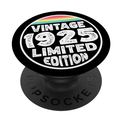 Edición especial limitada Birthday Born in 1925 PopSockets PopGrip Intercambiable
