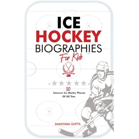 Ice Hockey Biographies for Kids Cover