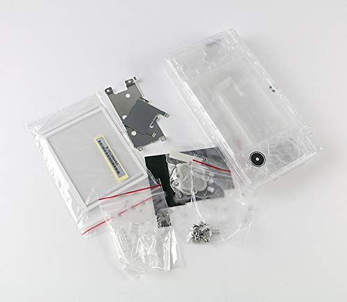 Replacement Full Housing Cover Case Replacement Shell with Buttons Screen Lens for NDSi Nintend DSi Game Console (Clear)