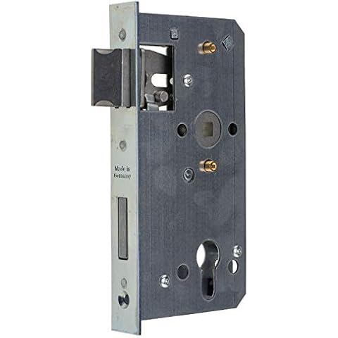 Ersatz-Metalltorschloss mit Stulpe 24x179 mm Cover