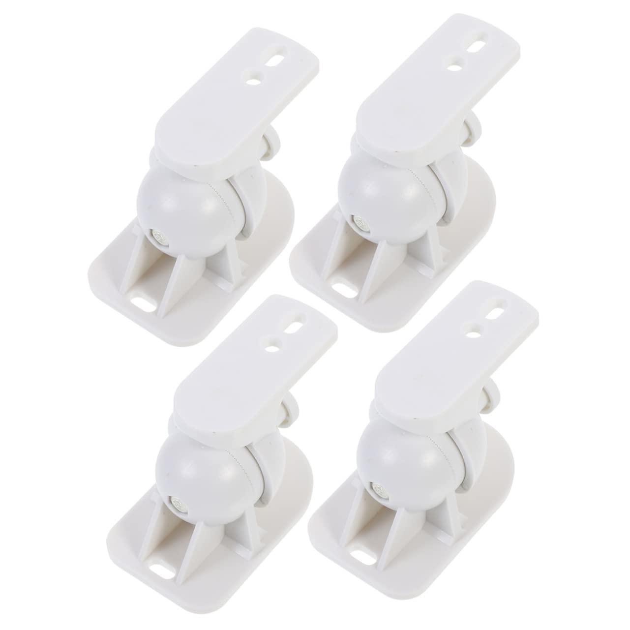 Veemoon Supports D’Enceintes Rotatifs Muraux Réglables Abs, Lot de 4, 5kg