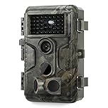GardePro A3S Trail Camera (Non-Cellular, Non-WiFi), 64MP Photo & 1296P HD Video, 0.1s Trigger, 100ft No-Glow Night Vision, Motion Activated Wildlife Camera
