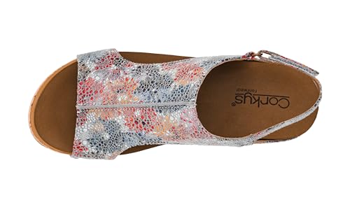 Image of Corkys Footwear Volta Wedge - Chic Elegance Meets All-Year Comfort with a 2-Inch Cork Heel and Marshmallow Insole for Stylish Everyday Wear and All-Day Comfort