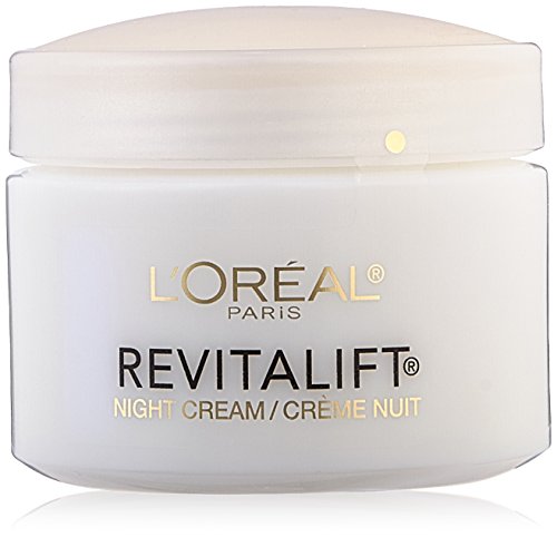 L'Oreal Paris Skin Care Revitalift Anti Wrinkle and Firming Night Cream Bonus Pack, 2.55 Ounce